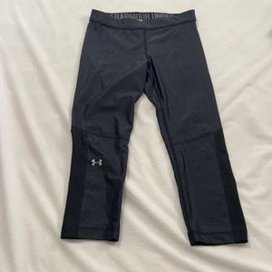 Under Armour Compression Capri Pants Gym Printed